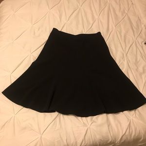 Cato black skirt, zips from the side.